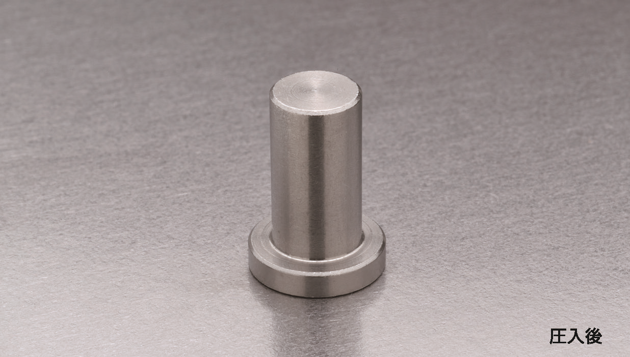 セルブラインドナットの結果 圧入後