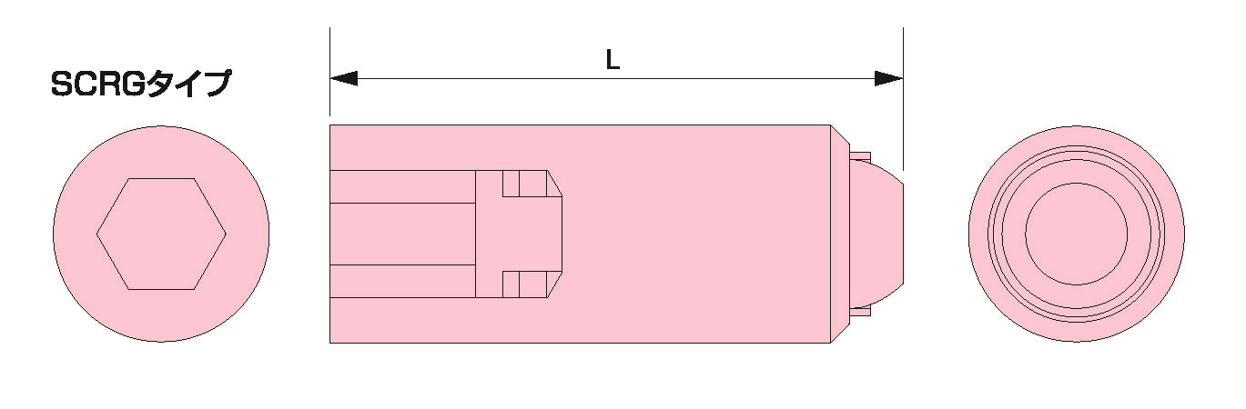 セルスクリューの寸法表