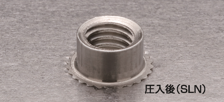 セルロックファスナーの結果 裏面（スルータイプ）