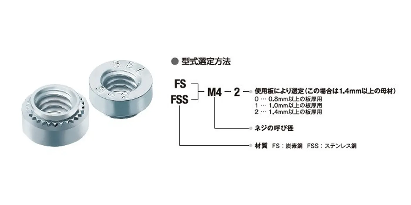 セルファスナー（FS・FSS）