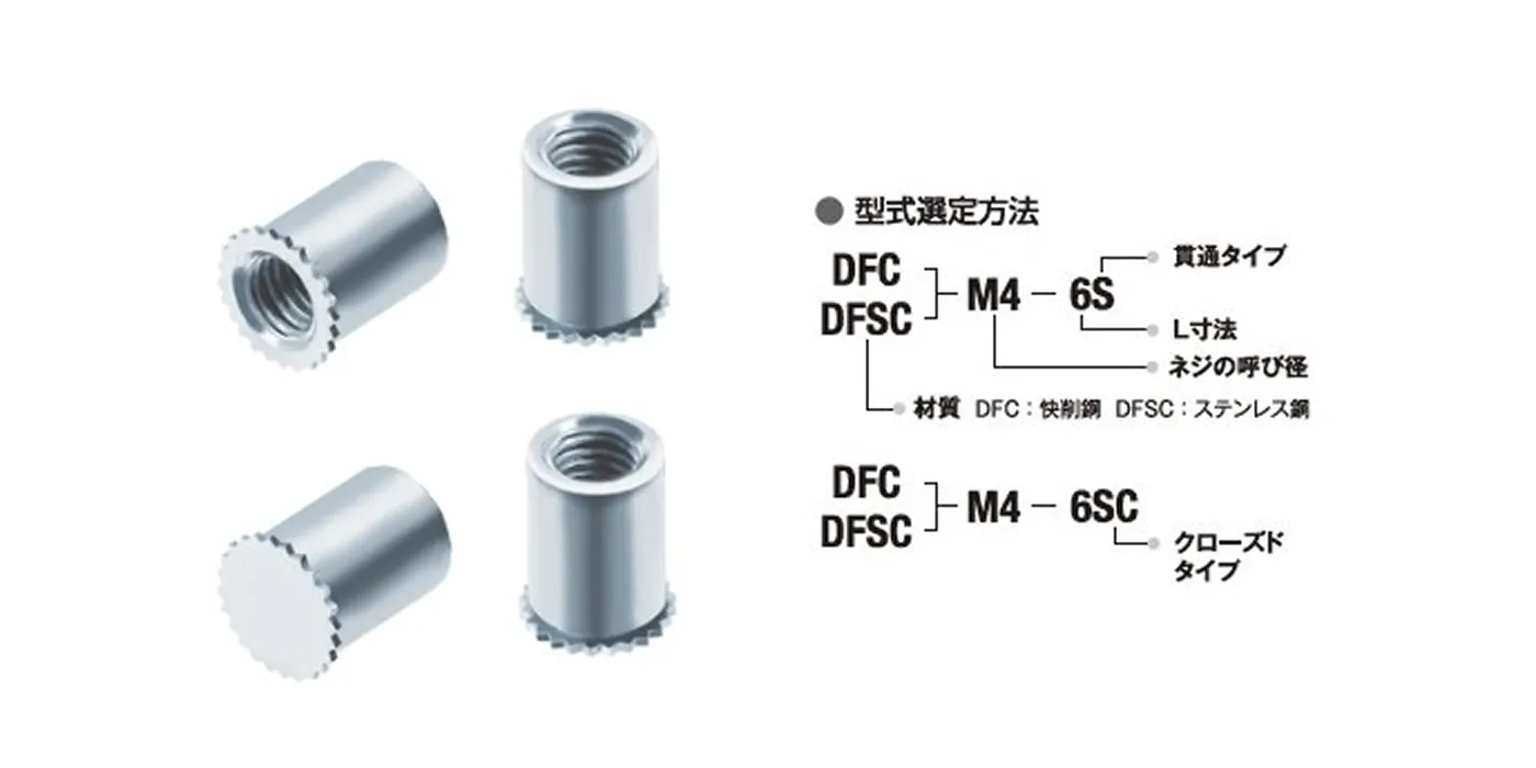 薄板用セルスペーサー（DFC・DFSC）