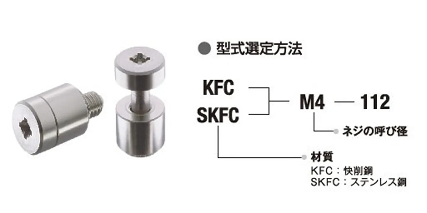 コンパクトセルクレストファスナー（KFC・SKFC）